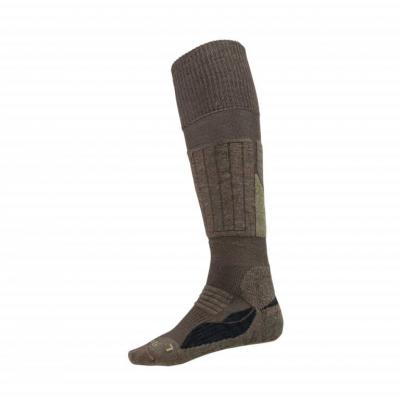 BLASER Socken lang 42-44 | grau-braun meliert